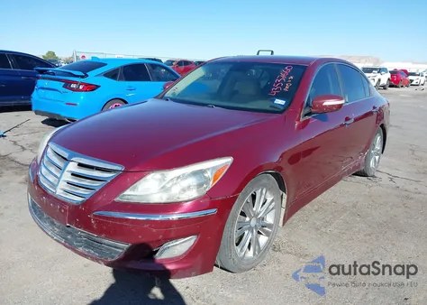 2012 Hyundai Genesis 3.8 from USA, damaged, VIN KMHGC4DD7CU195579